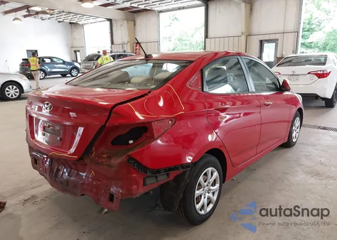 2013 Hyundai Accent Gls from USA, damaged, VIN KMHCT4AE8DU398753